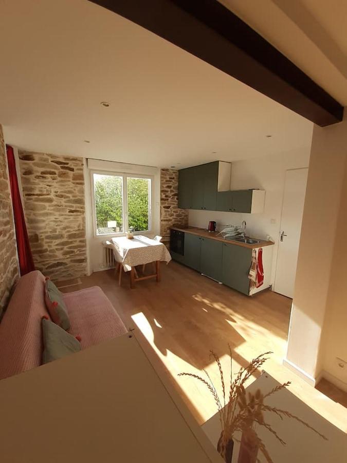 Superbe Studio, Avec Cuisine Et Espace Exterieur Plouguerneau Exteriör bild